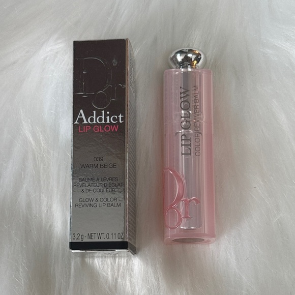 Dior Addict Lip Glow 039 Warm Beige - Picture 1 of 3